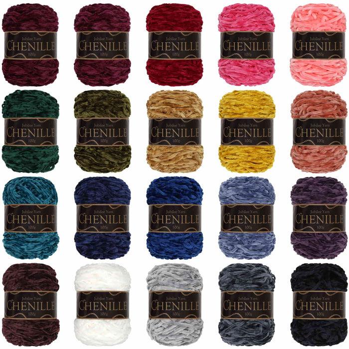 bamboomn Chenille Yarn: Cake Packs