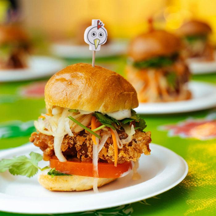 Bamboomn Chicken Bamboo Food Picks