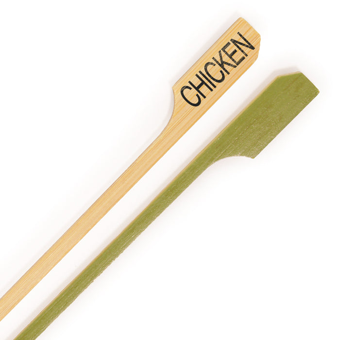 bamboomn Chicken Paddle Bamboo Food Picks
