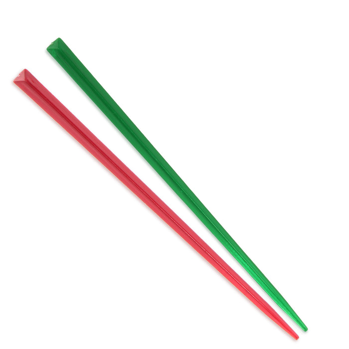 bamboomn Christmas Colors Prism Plastic Food Picks