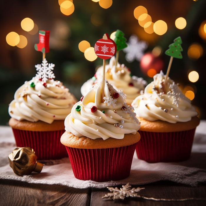 Bamboomn Christmas Decorations Bamboo Food Picks