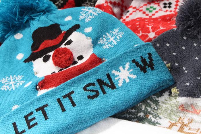 Bamboomn Christmas Theme LED Hats
