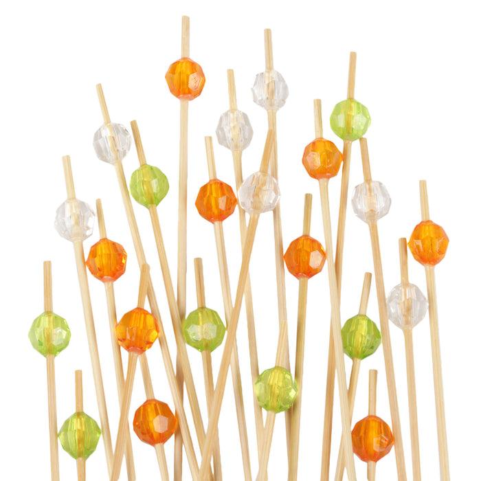 bamboomn Circle Diamond Bamboo Food Picks