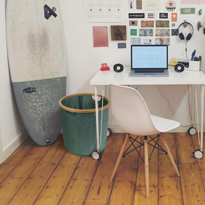 Bamboomn Circular Medium Bamboo Hampers