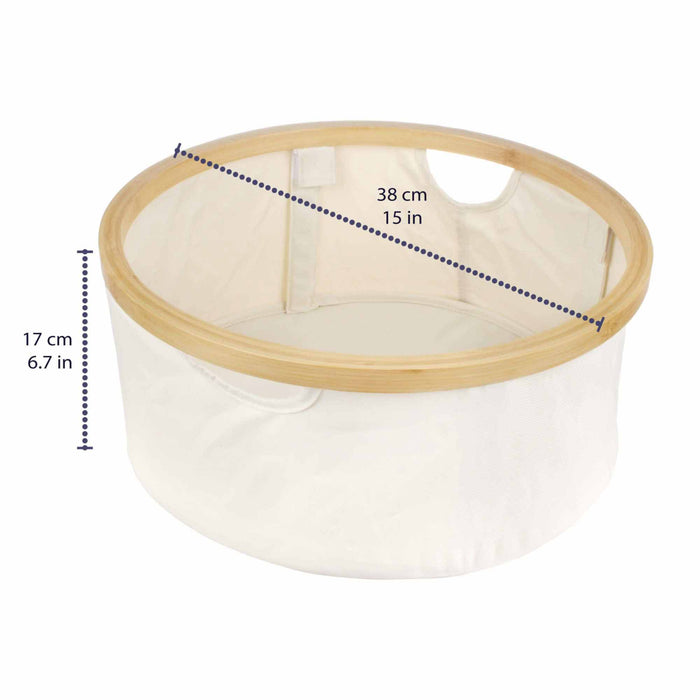 Bamboomn Circular Small Bamboo Hampers