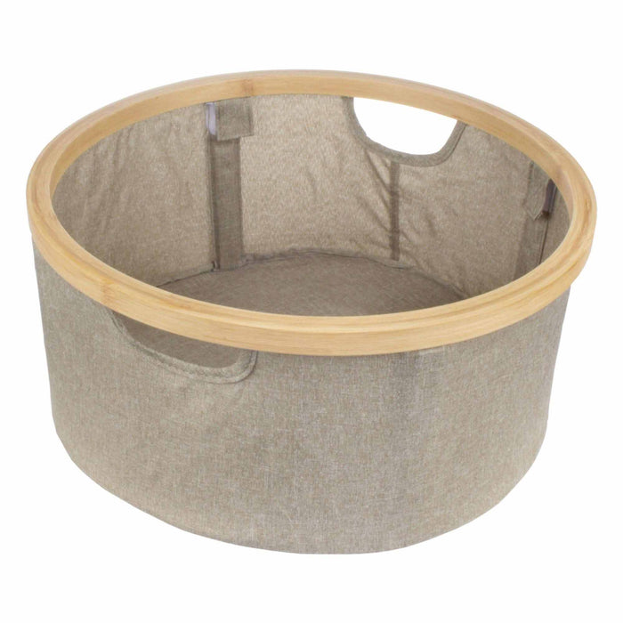 bamboomn Circular Small Bamboo Hampers