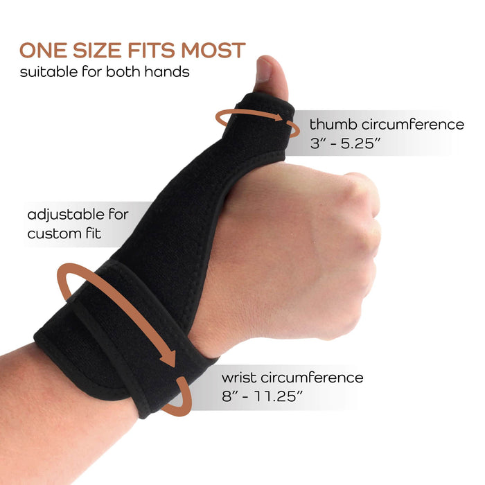 Bamboomn Copper D Thumb Brace With Copper