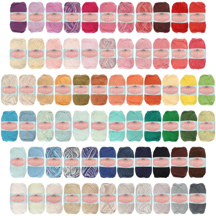 bamboomn Cotton Select Yarn: 4 Skein Packs