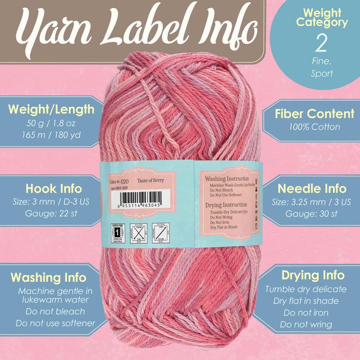 Bamboomn Cotton Select Yarn: Bulk Packs