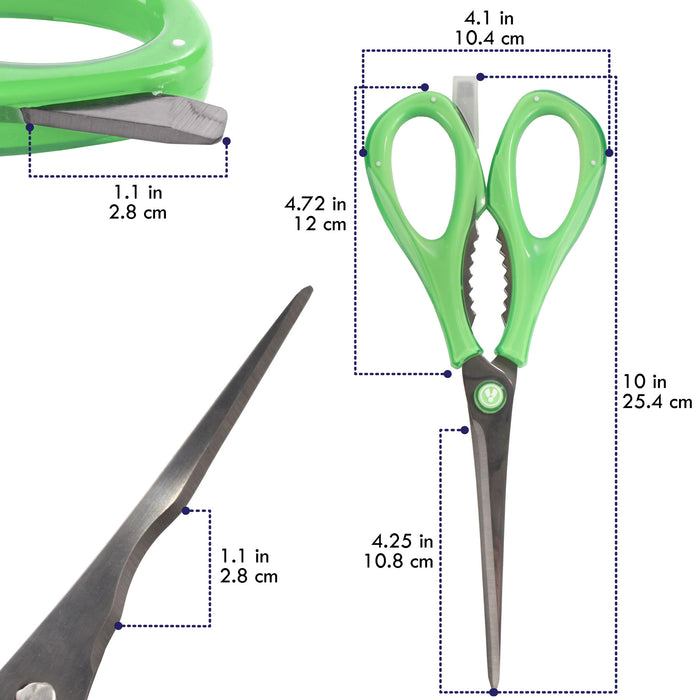 Bamboomn Culinary Queen 6-in-1 Kitchen Shears
