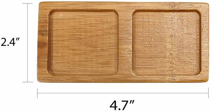 Bamboomn Deep Square Small Bamboo Dishes