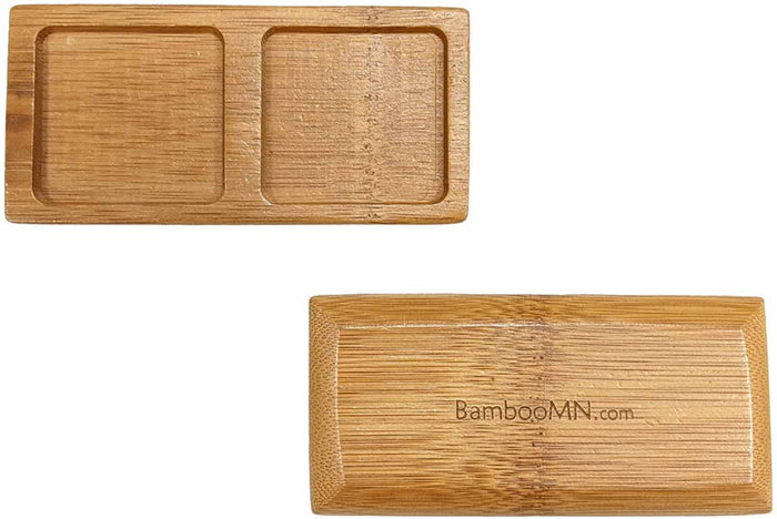 Bamboomn Deep Square Small Bamboo Dishes