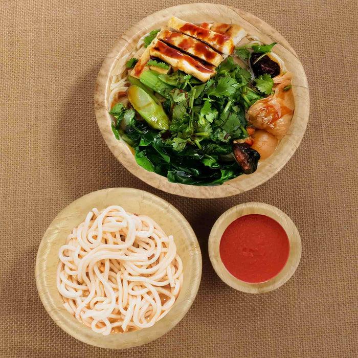 Bamboomn Disposable Bamboo Leaf Bowls