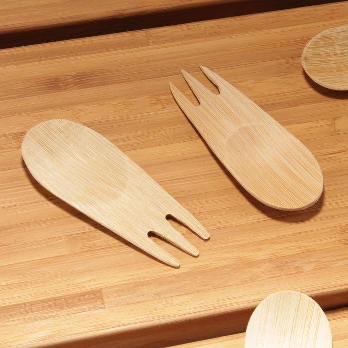 Bamboomn Disposable Bamboo Veneer Sporks