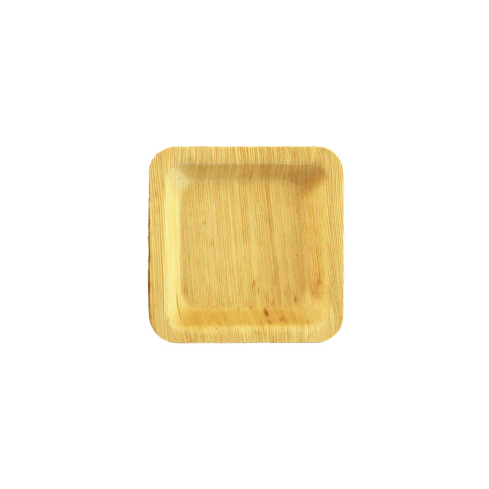 Bamboomn Disposable Square Bamboo Leaf Plates