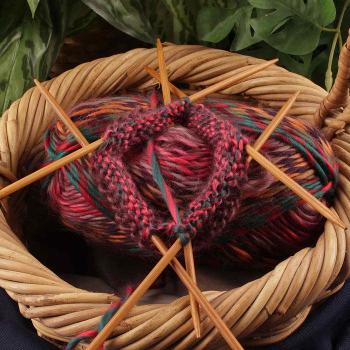 Bamboomn Double Point Bamboo Knitting Needle Sets