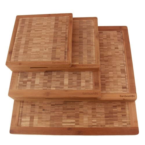 bamboomn End Grain Bamboo Cutting Boards