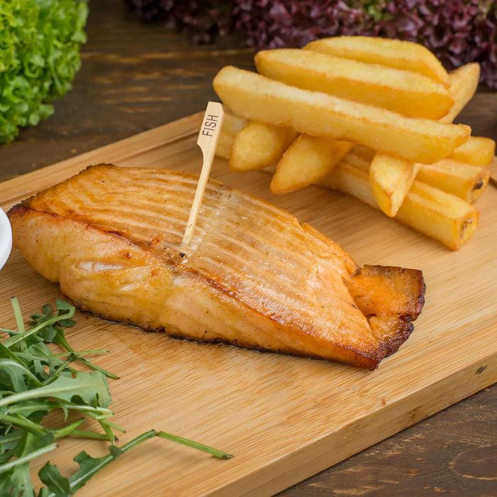 Bamboomn Fish Paddle Bamboo Food Picks