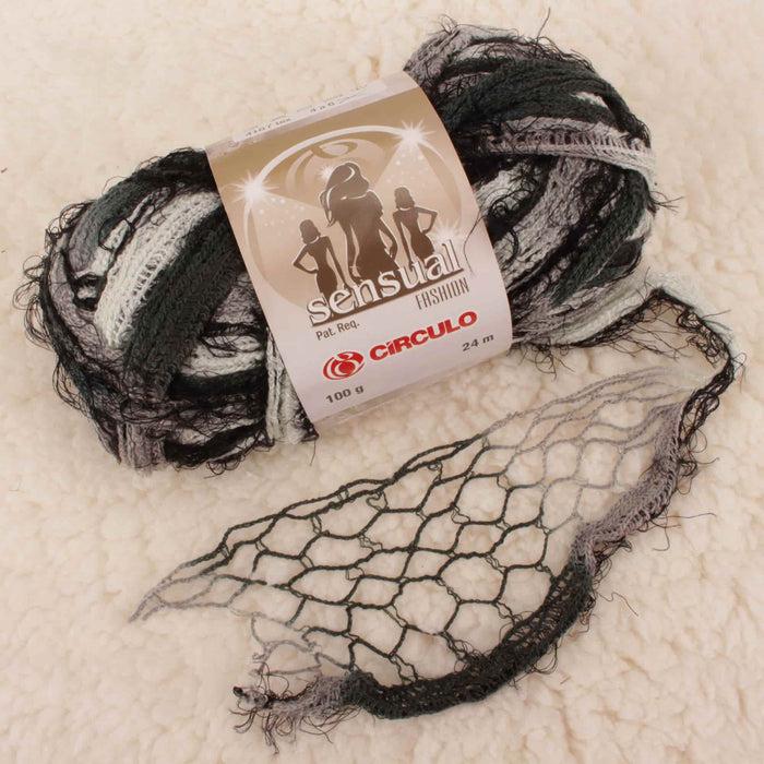 Bamboomn Fishnet Frilly Yarn
