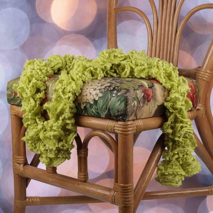 bamboomn Fishnet Pompom Scarves