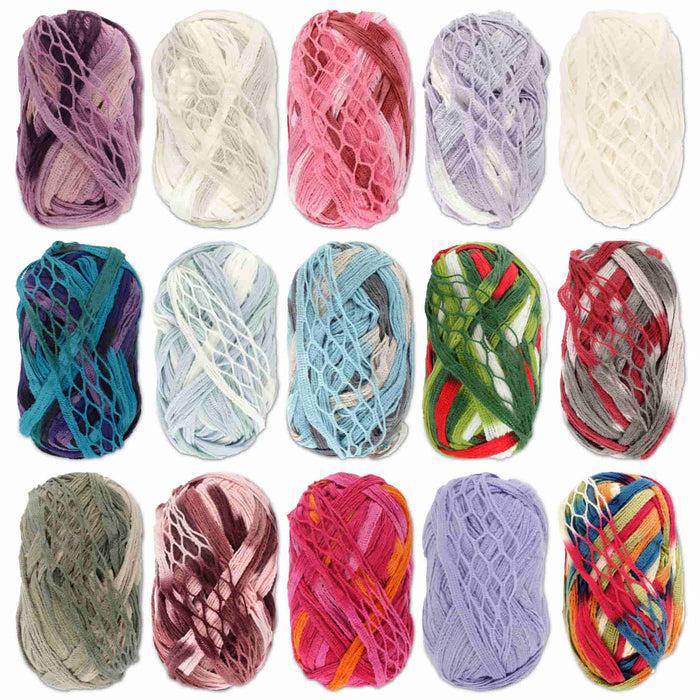 bamboomn Fishnet Wide Loop Yarn