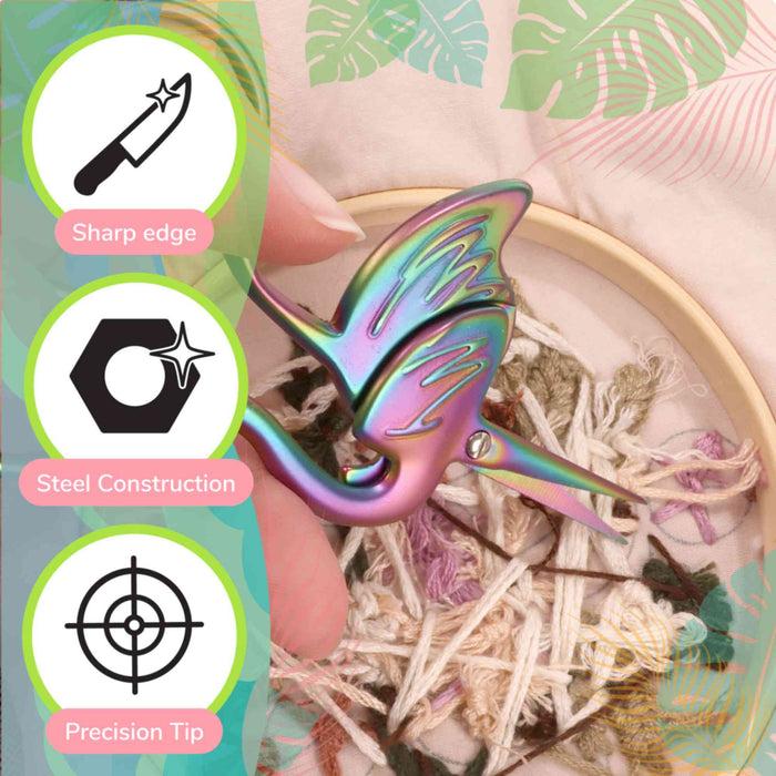Bamboomn Flamingo Embroidery Scissors