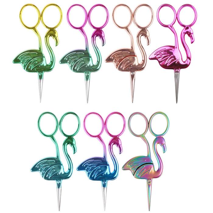 bamboomn Flamingo Embroidery Scissors