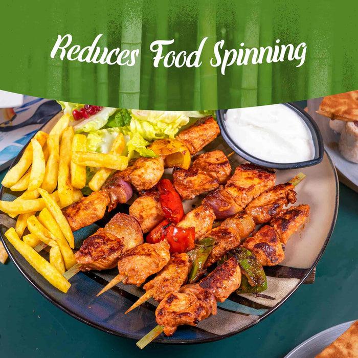 Bamboomn Flat Sticks Natural Green Bamboo Skewers