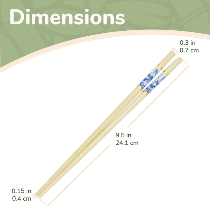 Bamboomn Floral Print Chopsticks