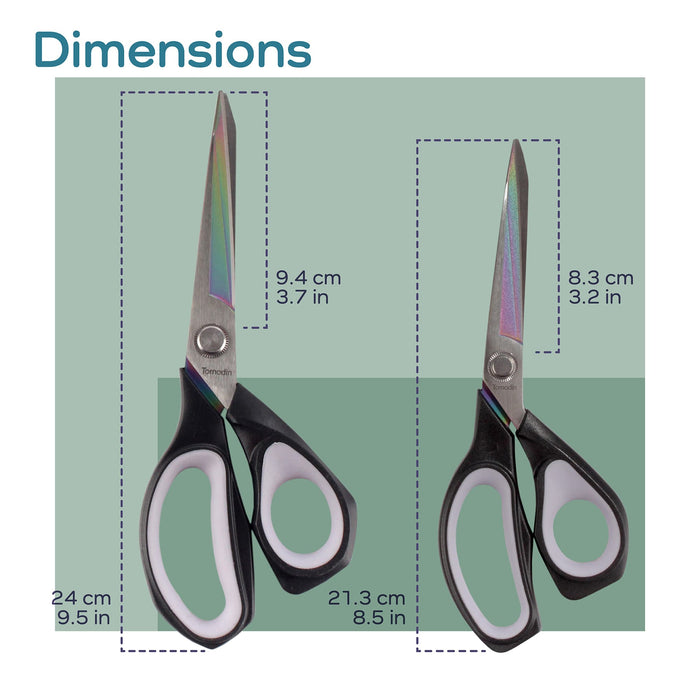Bamboomn Forged Titanium Fabric Scissors Set