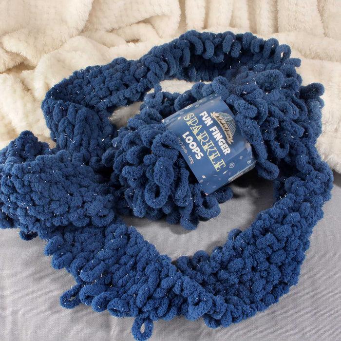 Bamboomn Fun Finger Sparkle Loops Yarn