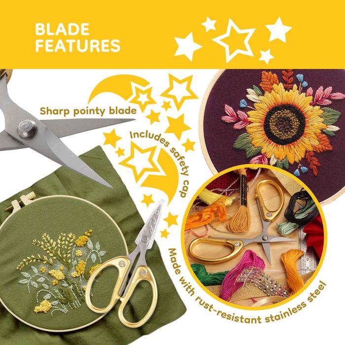 Bamboomn Gold Standard Embroidery Scissors