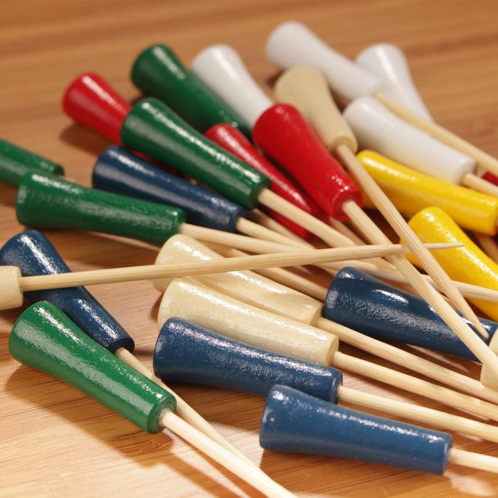 Bamboomn Golf Tee Bamboo Food Picks