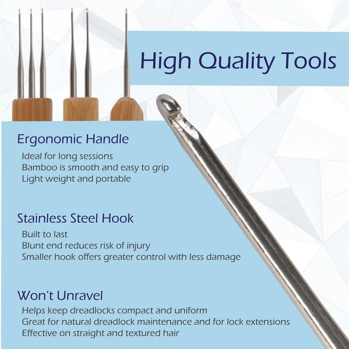 Bamboomn Hair Crochet Hooks