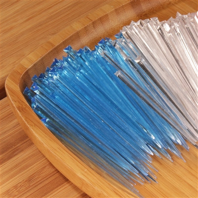 Bamboomn Hanukkah Colors Prism Plastic Food Picks