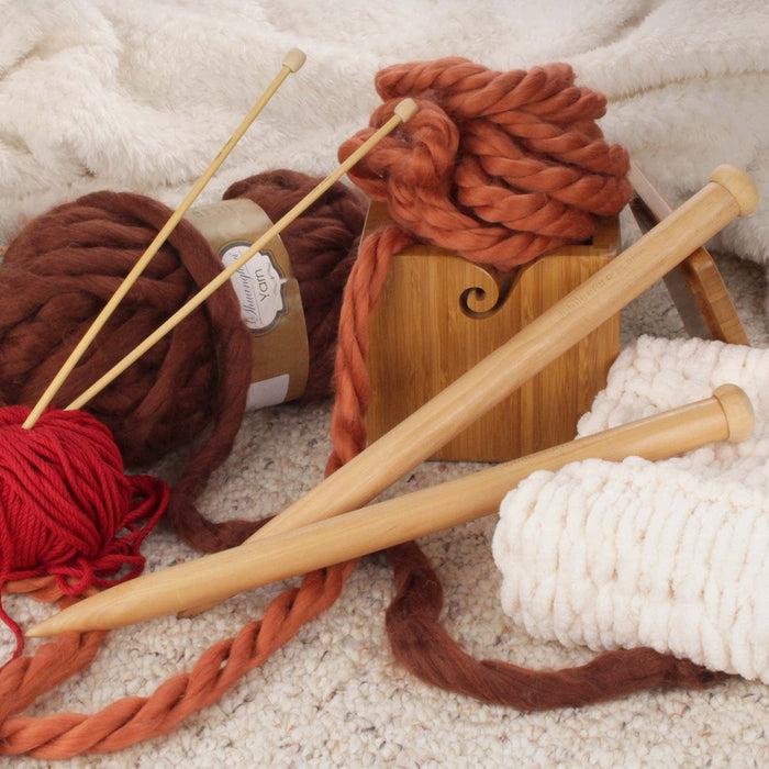 Bamboomn Jumbo Bamboo Knitting Needles