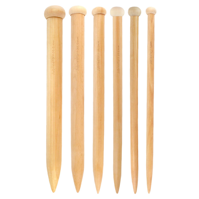 bamboomn Jumbo Bamboo Knitting Needles