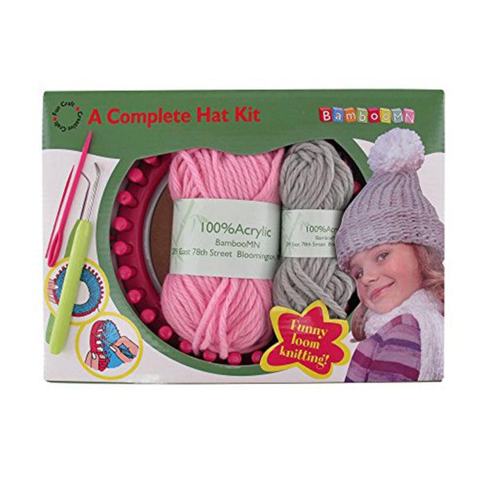 Bamboomn Kid's Complete Loom Knitting Hat Kit