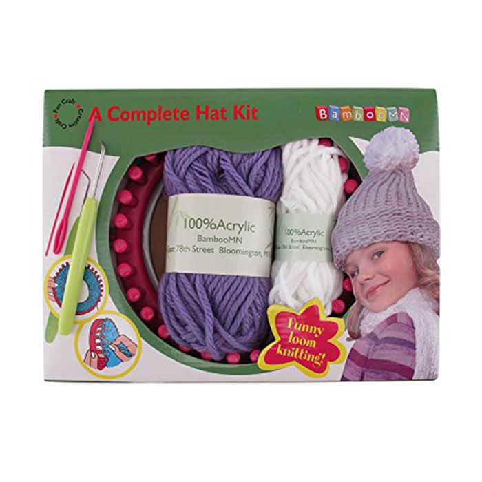 Bamboomn Kid's Complete Loom Knitting Hat Kit