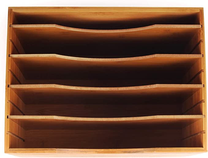 Bamboomn Kinson Bamboo Desk Organizer