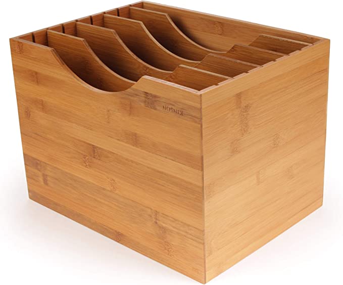 bamboomn Kinson Bamboo Desk Organizer