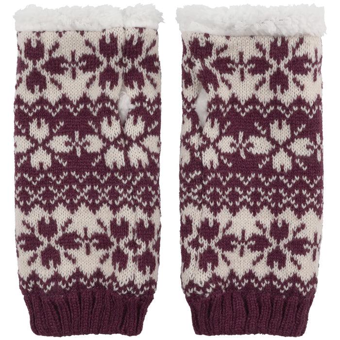 bamboomn Lined Fingerless Gloves and Arm Warmers