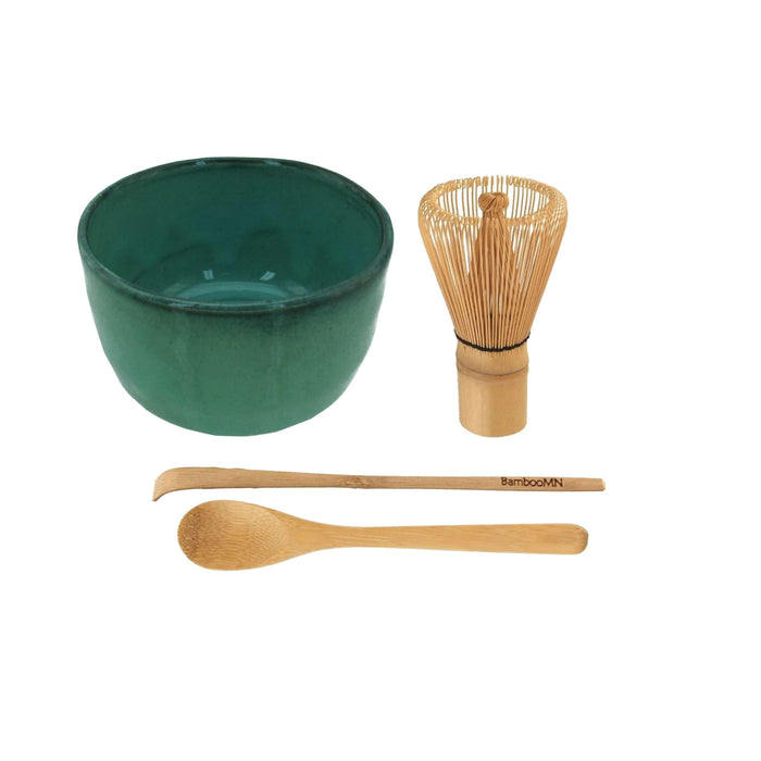 Bamboomn Matcha Whisk + Scoop + Tea Spoon + Bowl Set