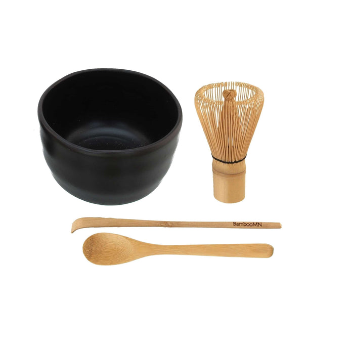 Bamboomn Matcha Whisk + Scoop + Tea Spoon + Bowl Set
