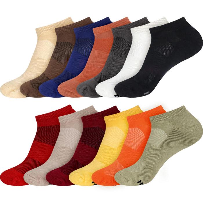 bamboomn Men's Bamboo Athletic Ankle Socks