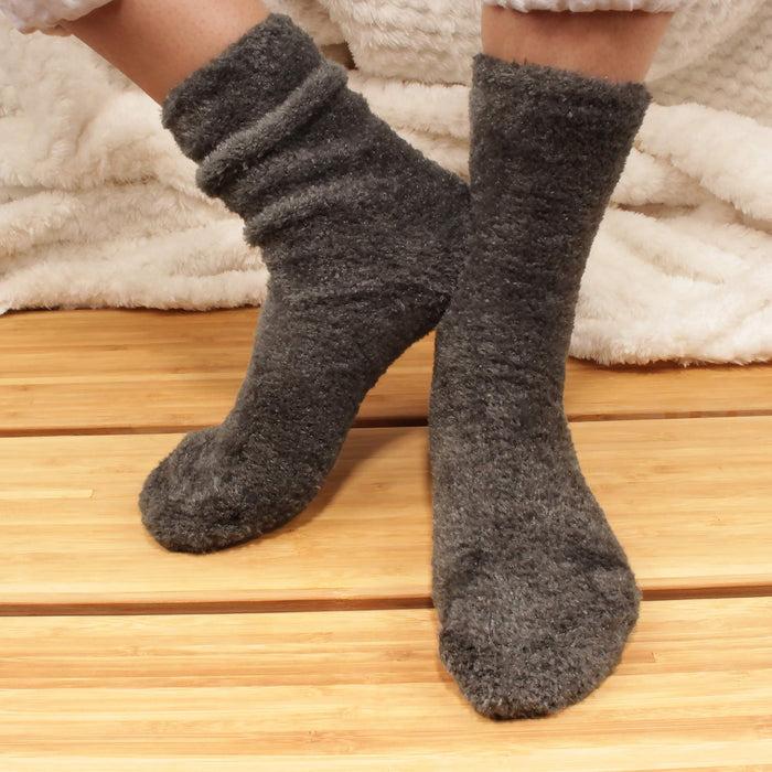 Bamboomn Men's Featherlight Fuzzy Socks