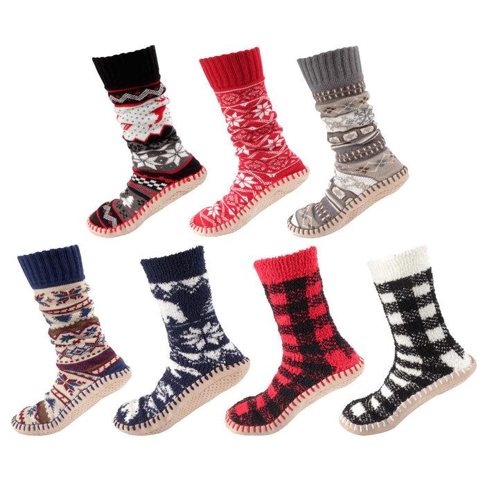 bamboomn Men's Knit Slippers