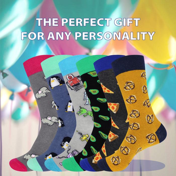 Bamboomn Men's Novelty Socks