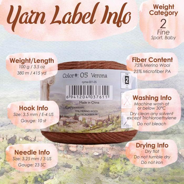 Bamboomn Merino Amore Yarn