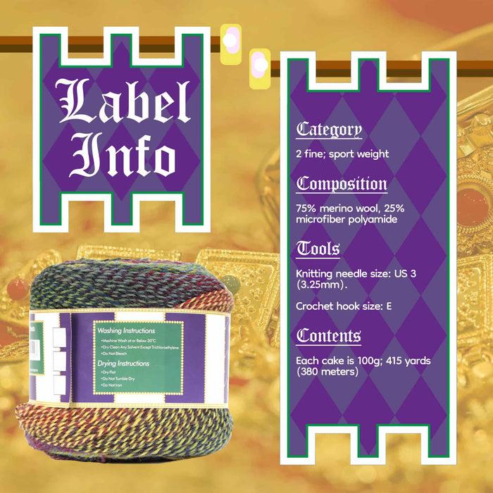 Bamboomn Merino Carnival Yarn